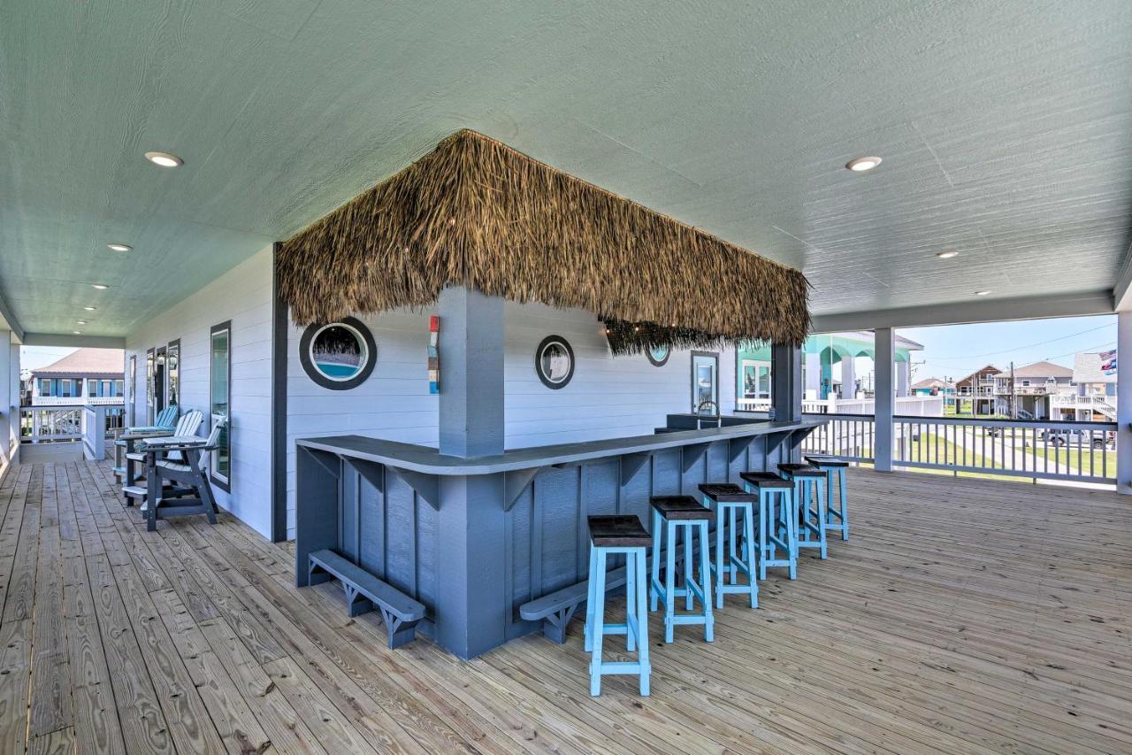 Bolivar Peninsula Beach House, Steps To Coast Exteriör bild