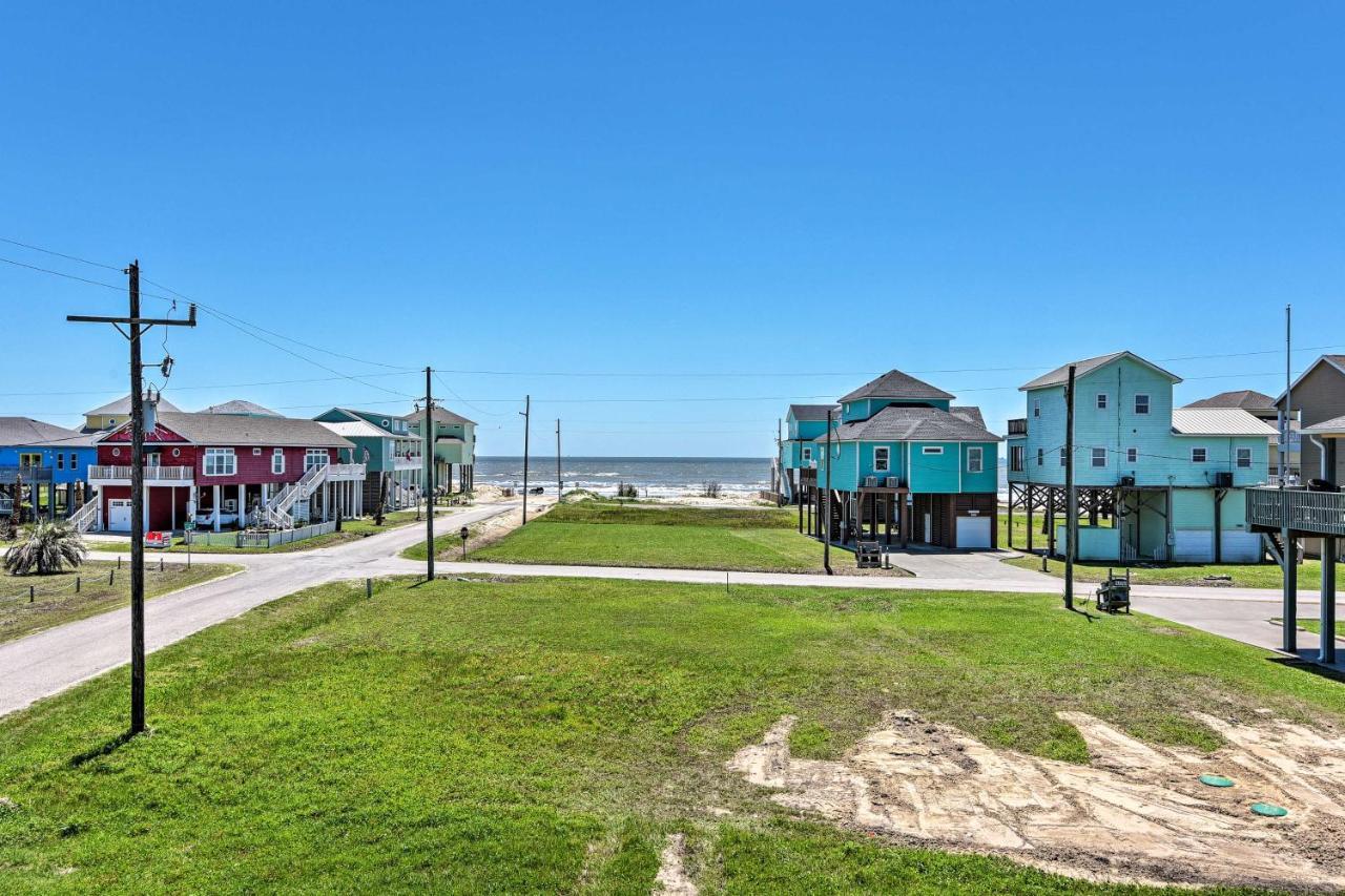 Bolivar Peninsula Beach House, Steps To Coast Exteriör bild