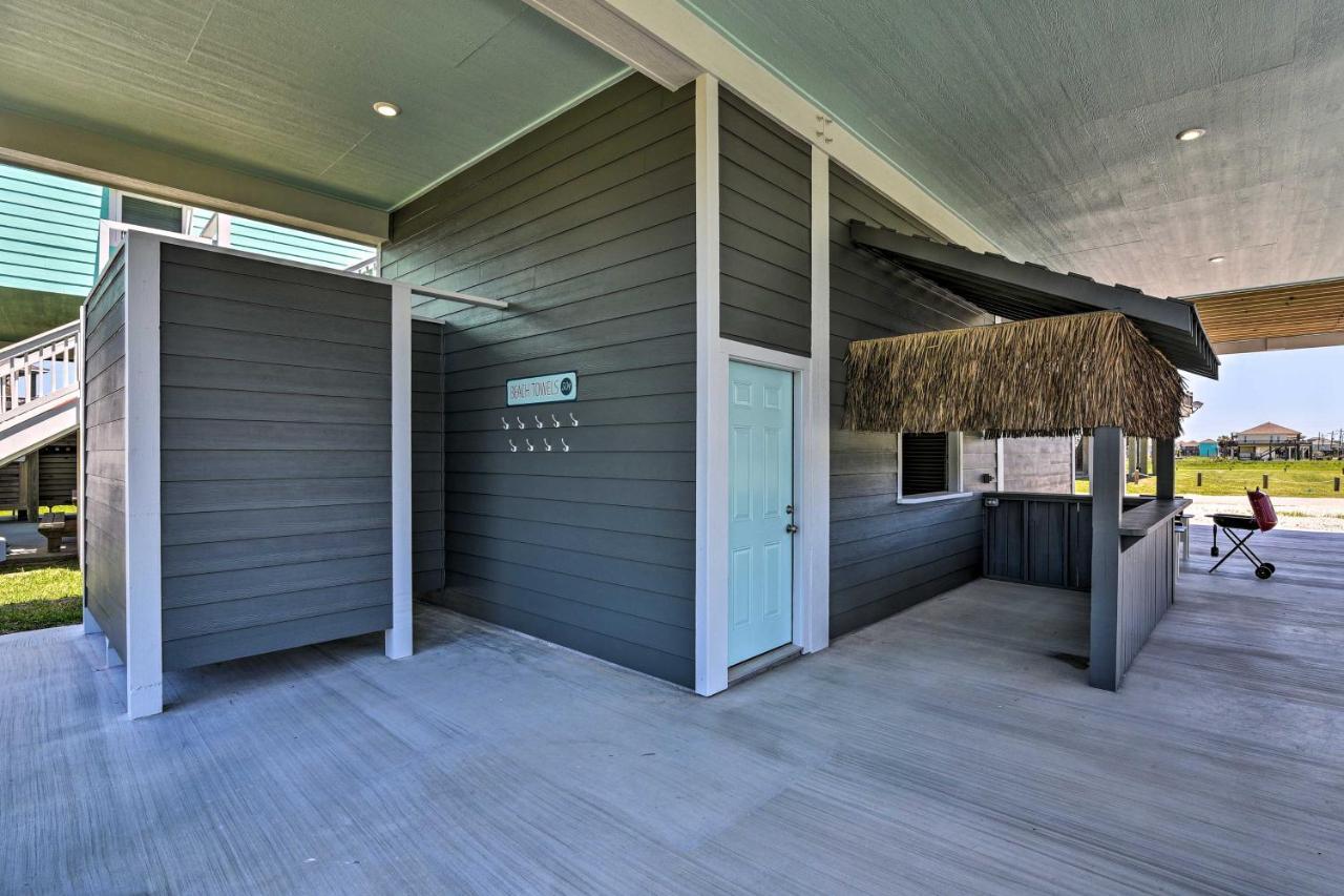 Bolivar Peninsula Beach House, Steps To Coast Exteriör bild